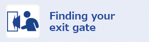 Finding your exit gate