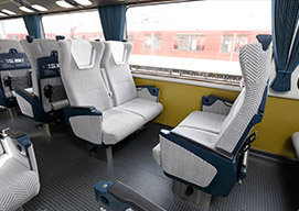 Trains requiring advance seat reservations