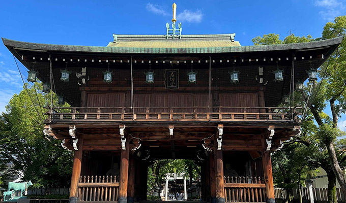 石切劍箭神社和參道商店街