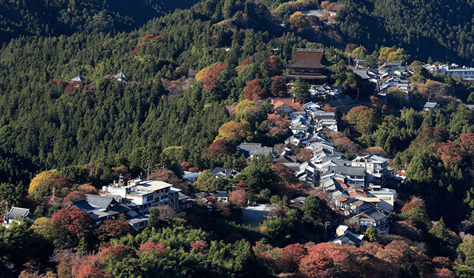 金峰山寺的護摩祈禱與門前町