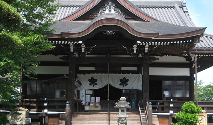 橘寺 往生院的天花板畫