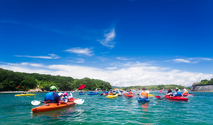 Sea activities (Shima Nature School)