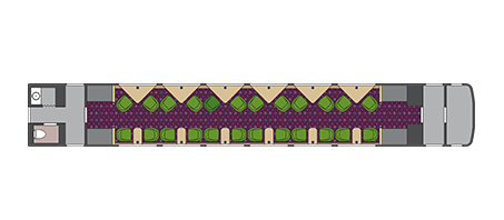 1호차(정원 수 24명)