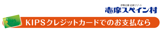 KIPSクレジットカードでのお支払なら