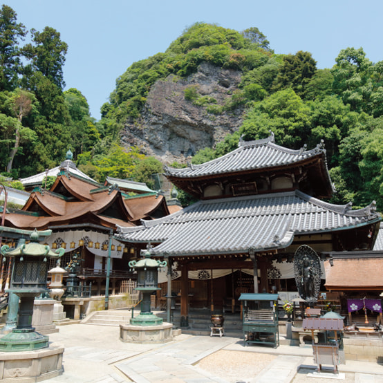 宝山寺の写真