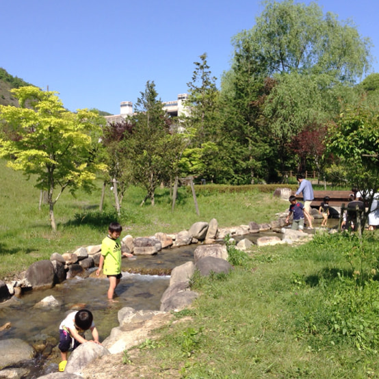 比奈知下流親水公園の写真