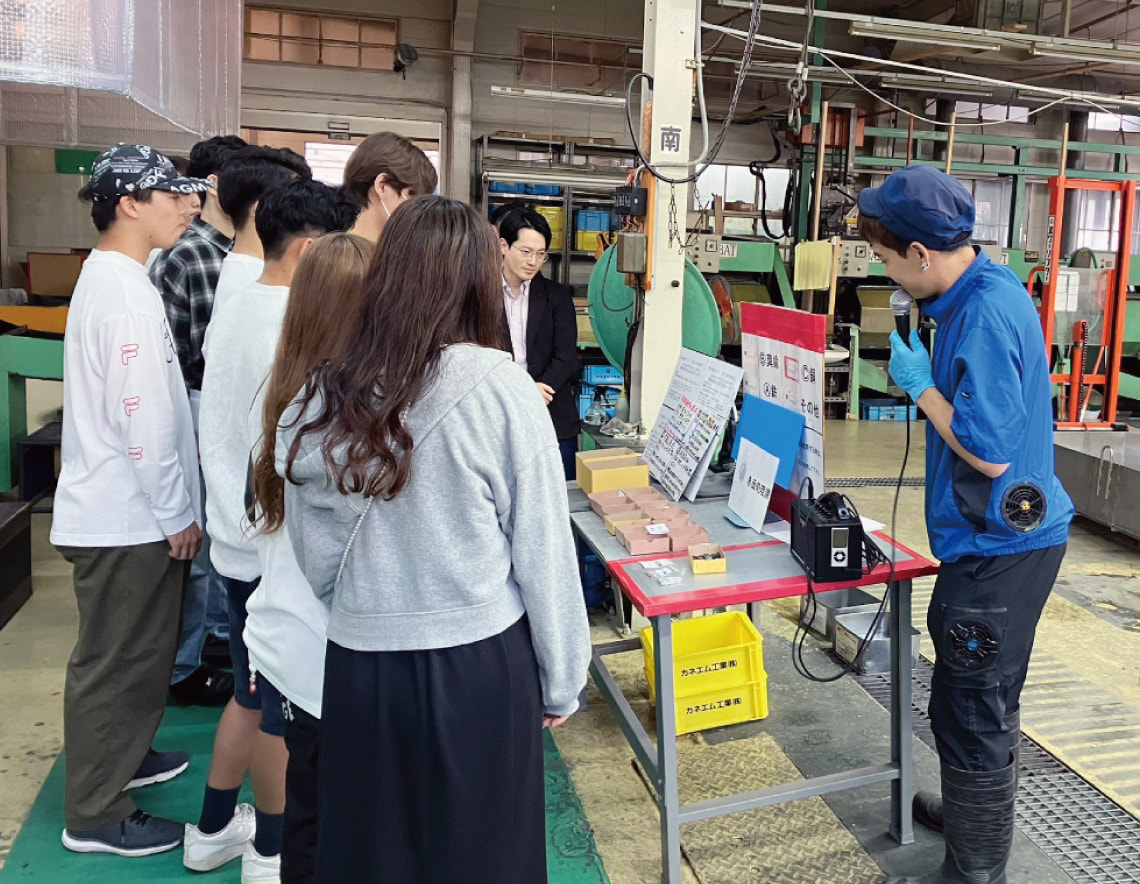 オープンファクトリーイベントの写真