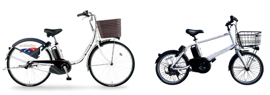 電動シティサイクルの画像