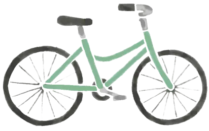 自転車のイラスト