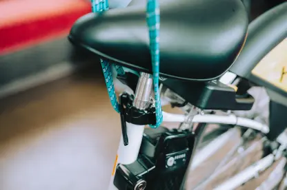 サイクルトレインの乗車風景