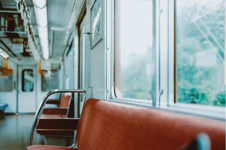 サイクルトレインの乗車風景