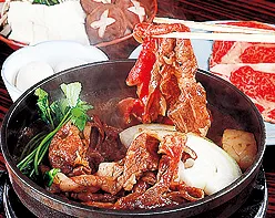 牛銀本店のすき焼きの料理写真