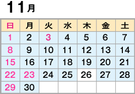 11月