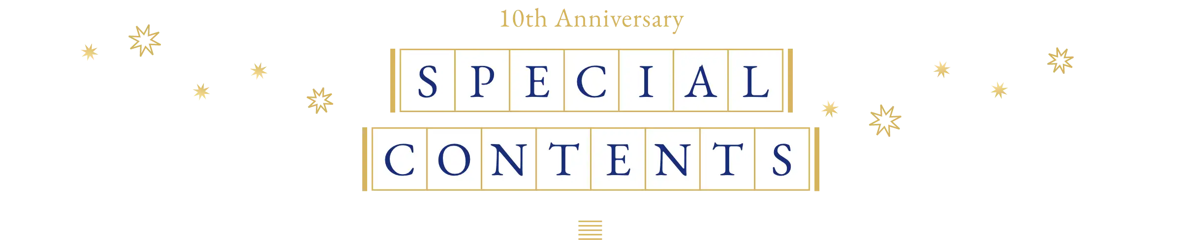 SPECIAL CONTENTS
