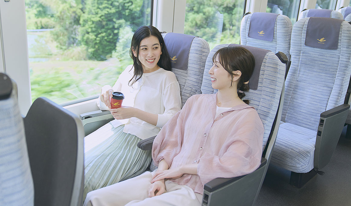 ゆとりのシート空間
