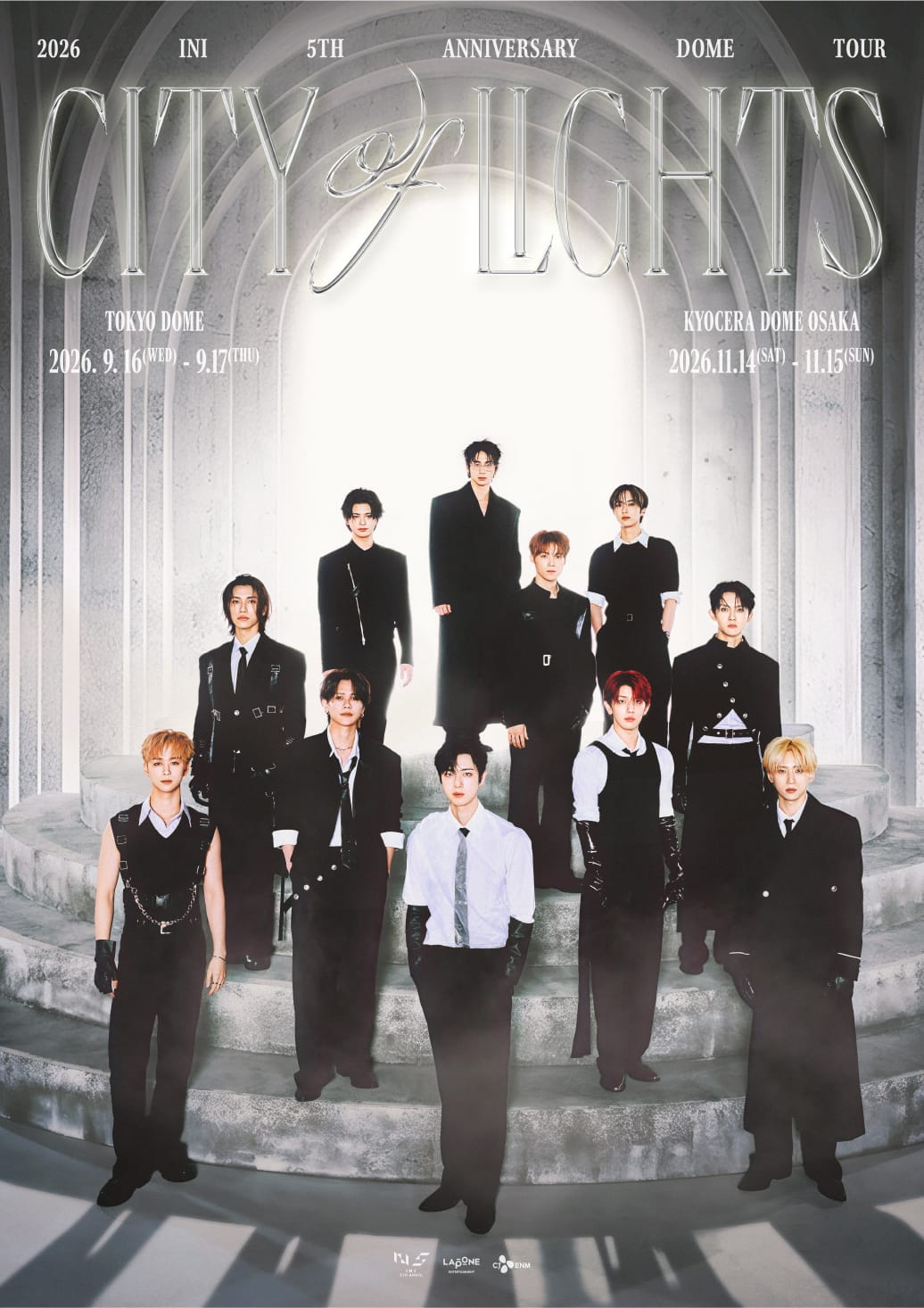 『2026 INI 5TH ANNIVERSARYDOME TOUR [CITY OF LIGHTS] 』大阪公演