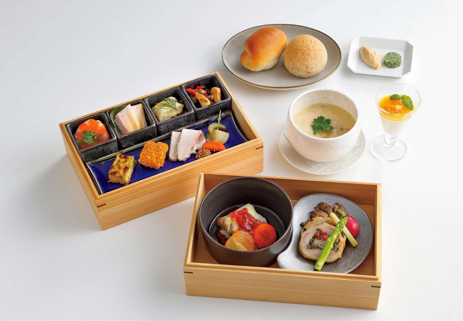フレンチ膳の料理