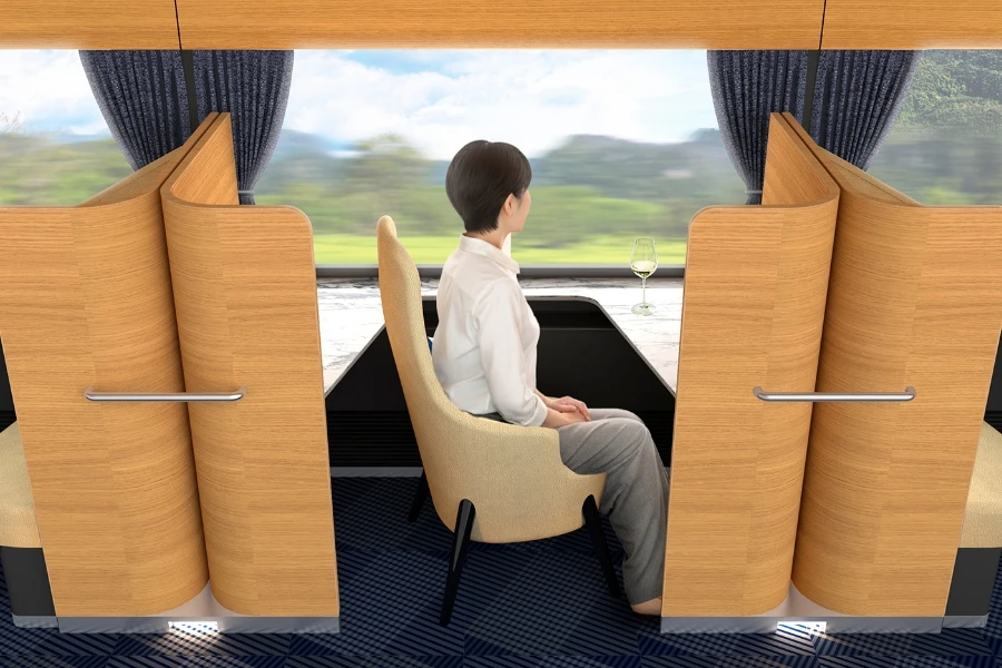 フレンチ膳のおひとり席（2号車）