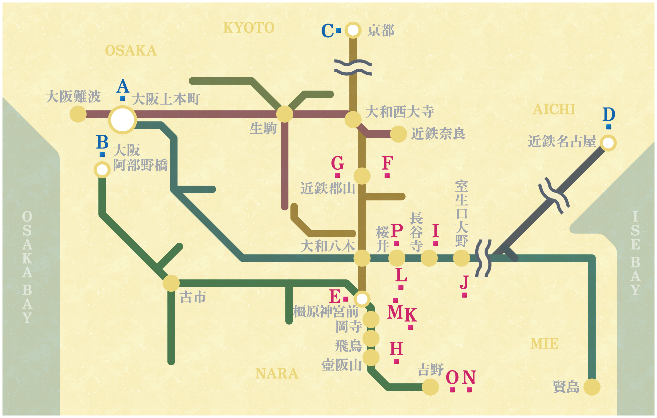 デジタルクイズラリーマップ