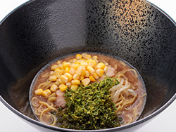 あおさ入り味噌ラーメン