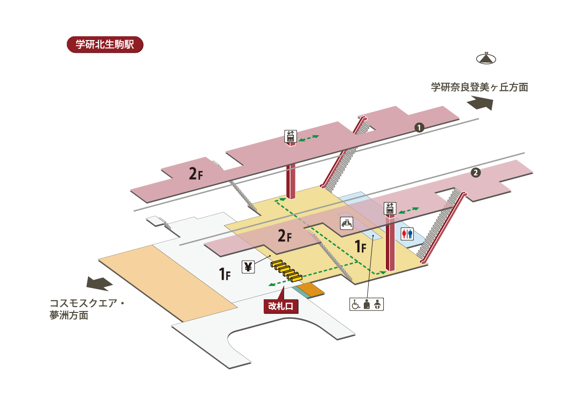 学研北生駒駅 | 近畿日本鉄道