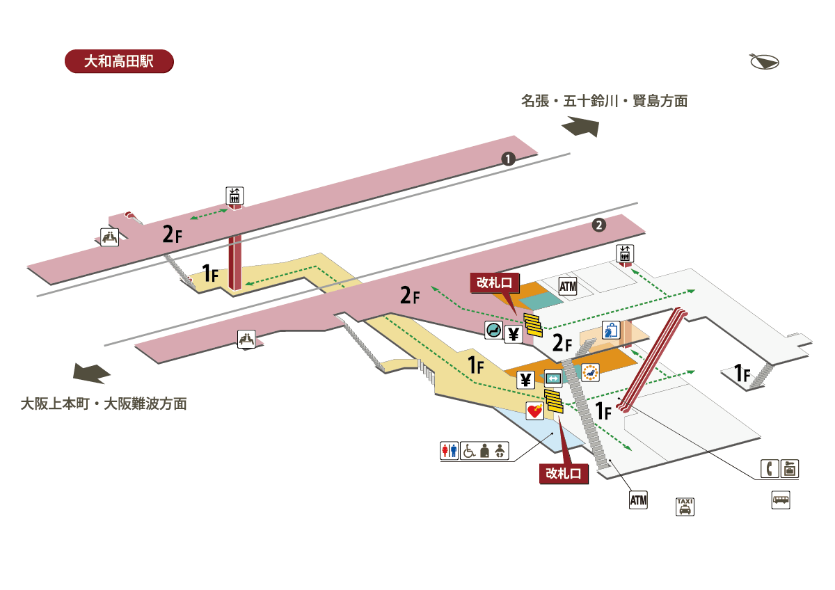 大和 高田 駅